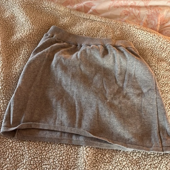 Djerf avanue grey knit skirt - Picture 4 of 4